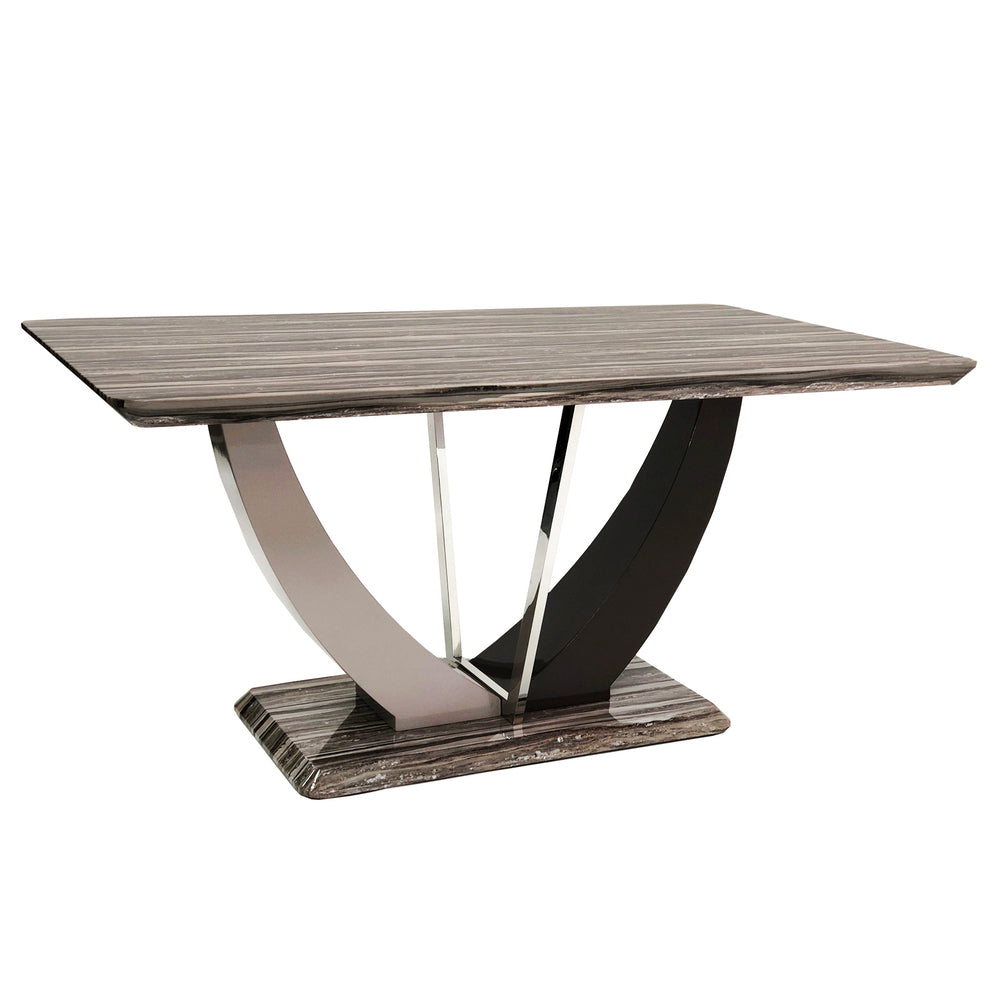 Atlantis Marble Effect Dining Table & 6 Chairs