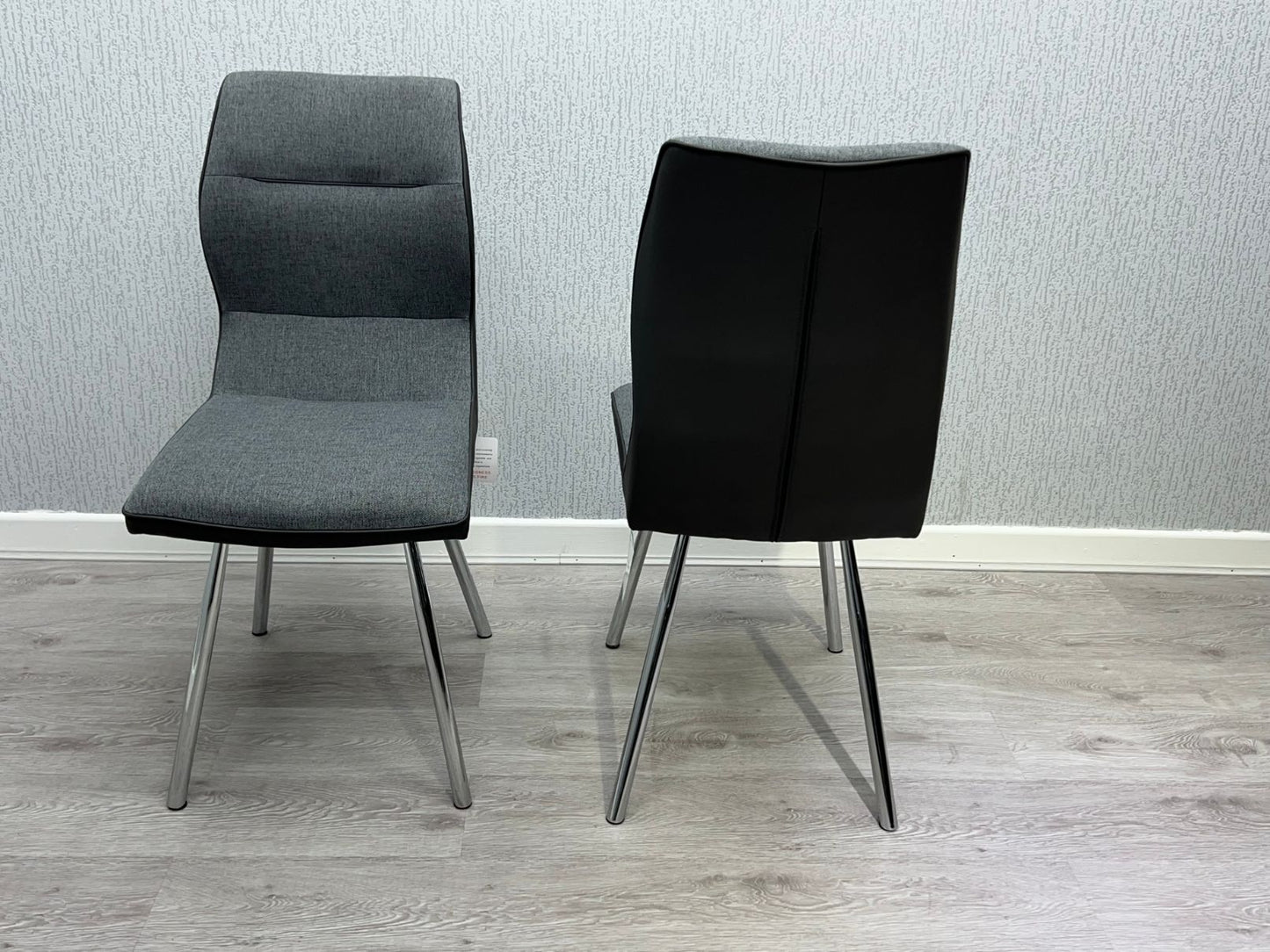 Zermatt Grey Fabric Dining Chair