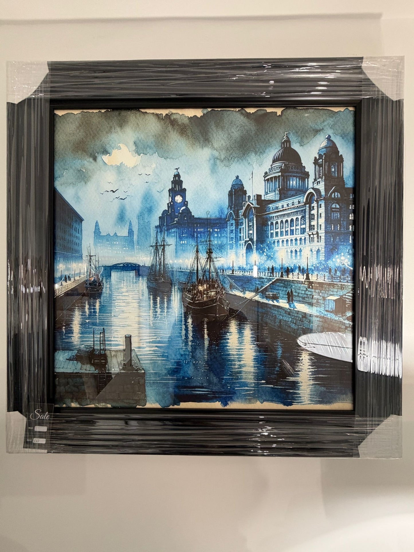 Midnight Blue Canal Picture