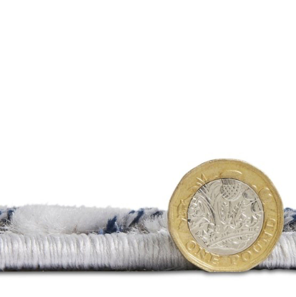 Apollo Grey/Navy Linear Rug