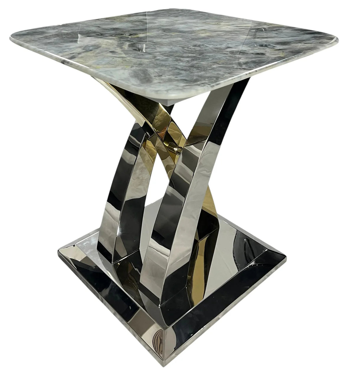 Lucy Marble Lamp Table