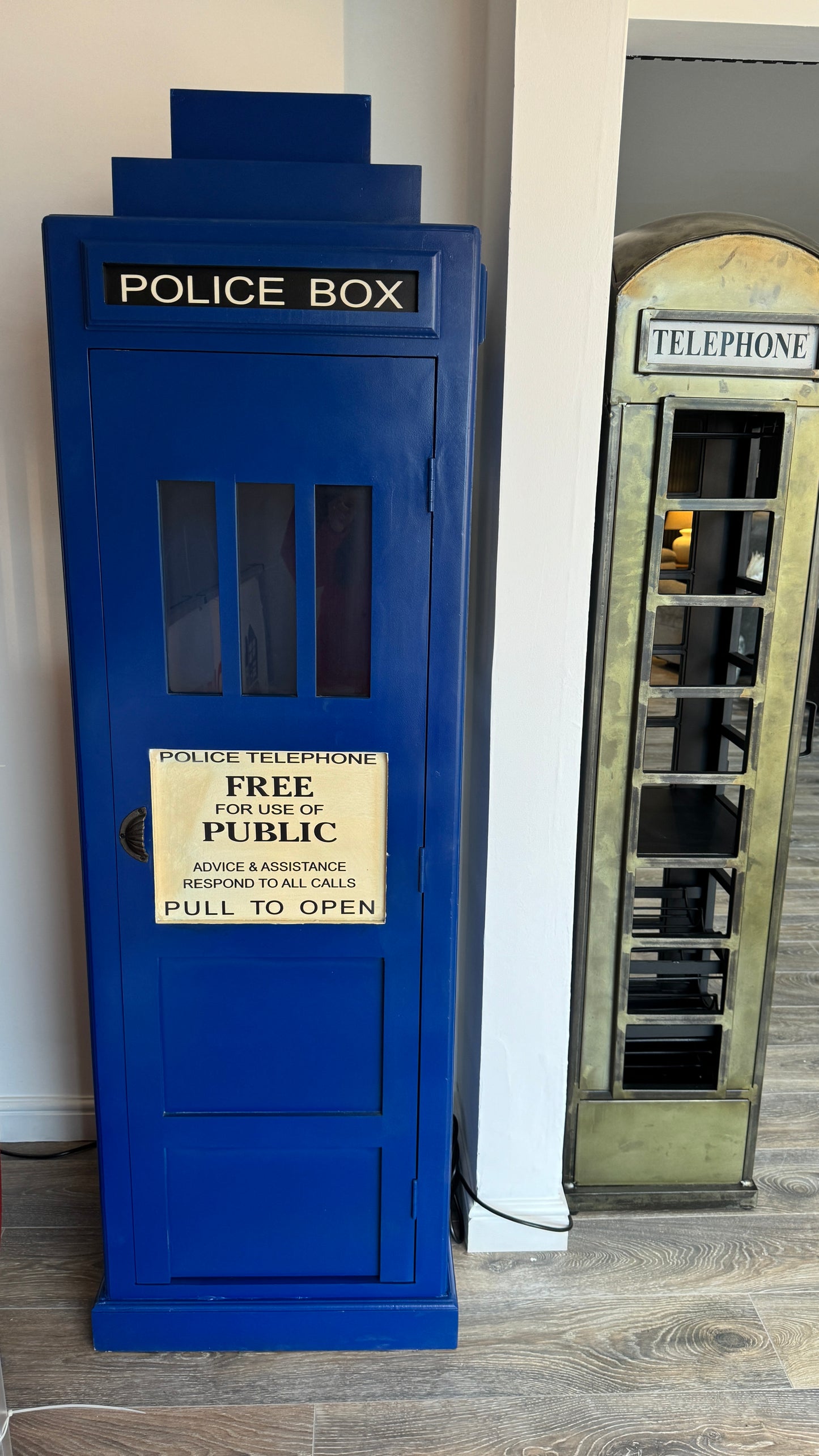 Police Box Drinks Cabinet