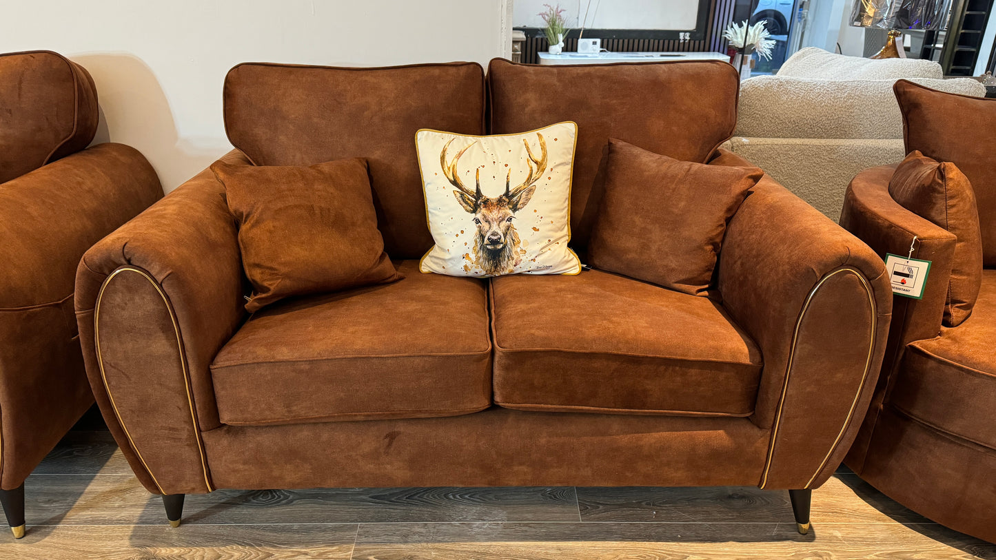 Stag Velvet Cushion