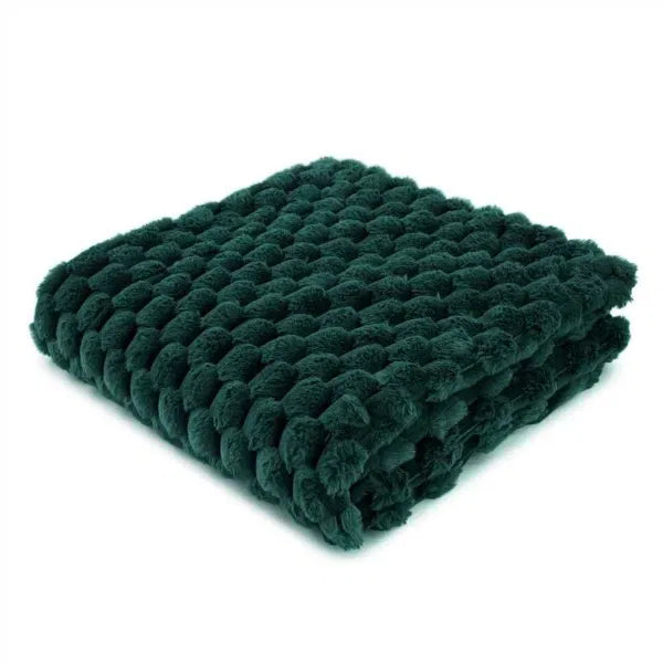Paul Moneypenny Koochikoo Blanket Throw Teal