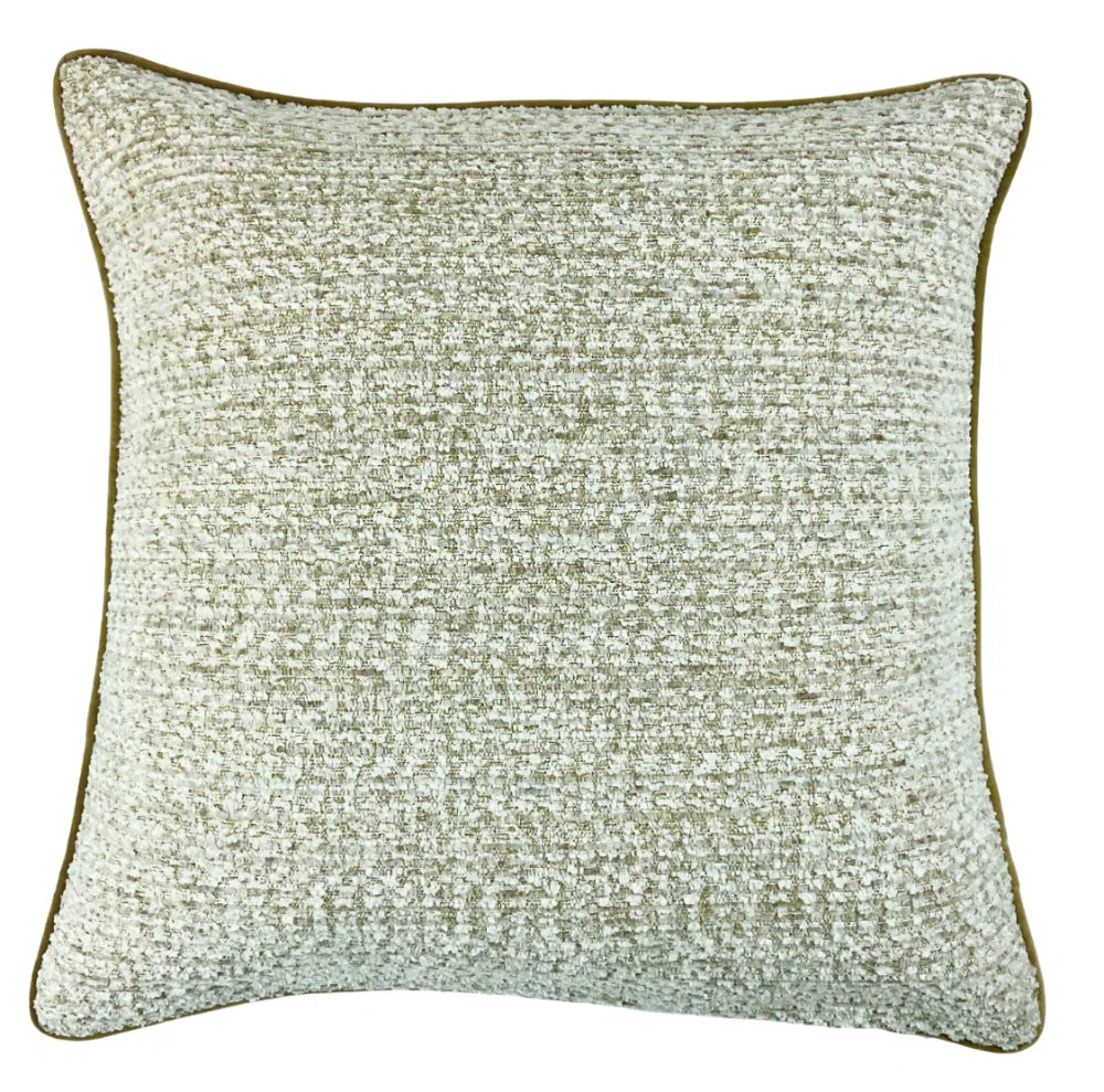 Malini Nalvin Slub Cushion Natural