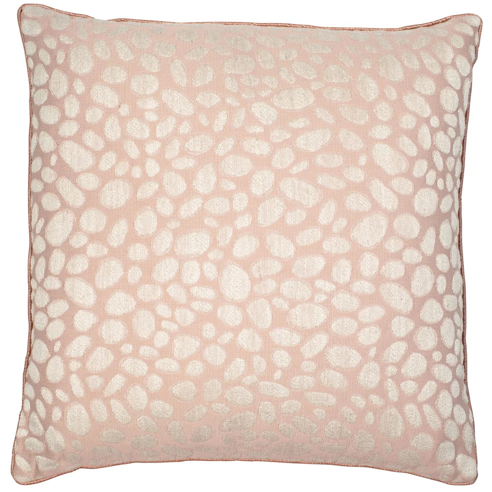 Malini Large Pebbles Cushion Blush