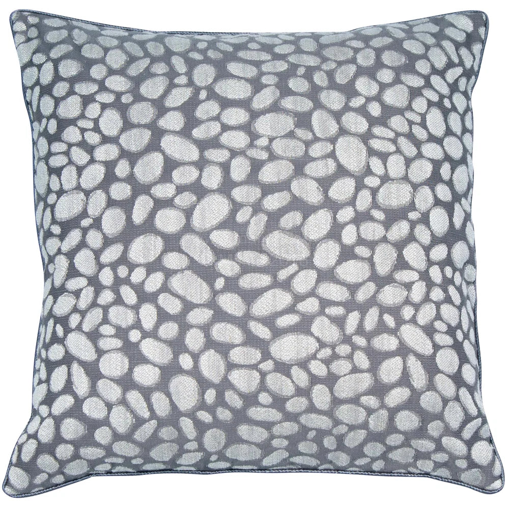 Malini Large Pebbles Cushion Grey