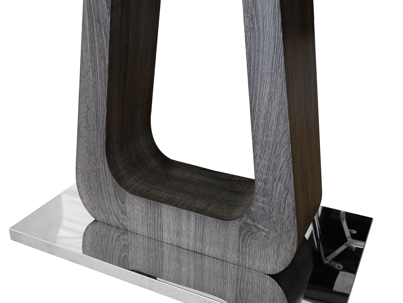 Zermatt 120cm Fixed Top Grey Ceramic Dining Table & 4 Chairs
