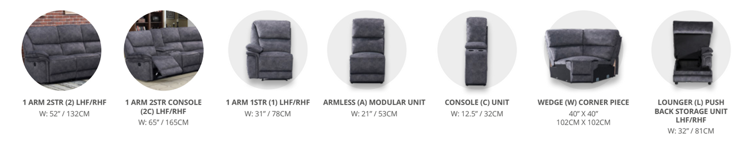 Milano Suede Corner Sofa