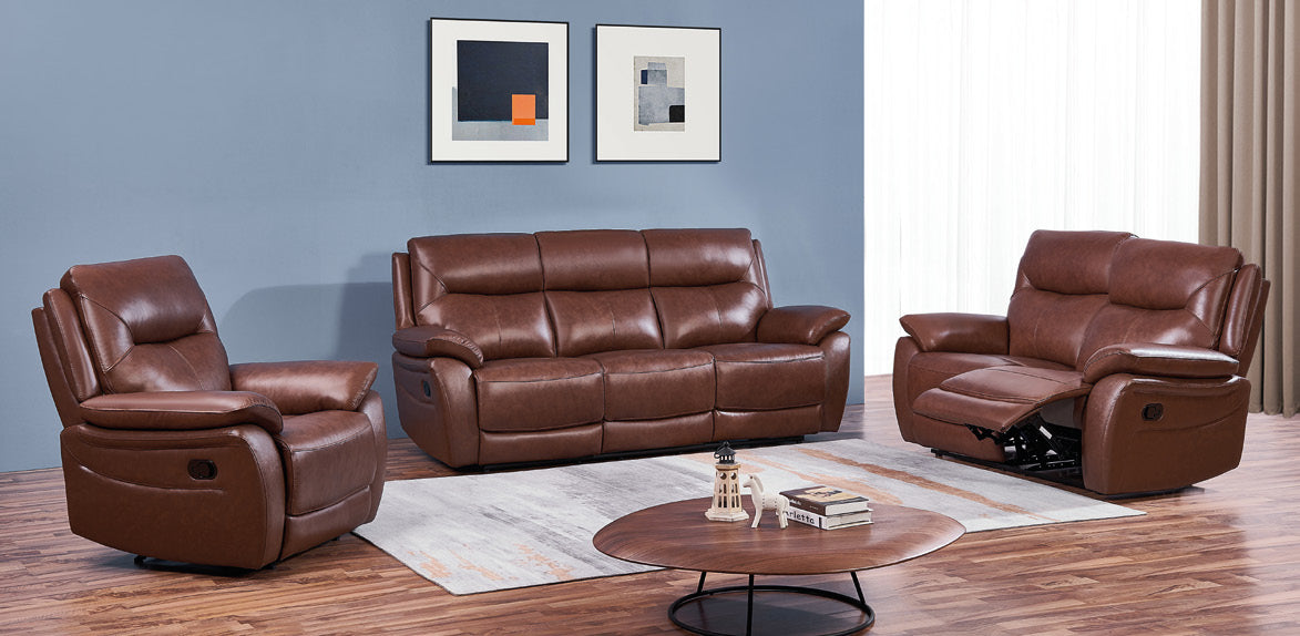 Rimini Genuine Leather Sofa Range