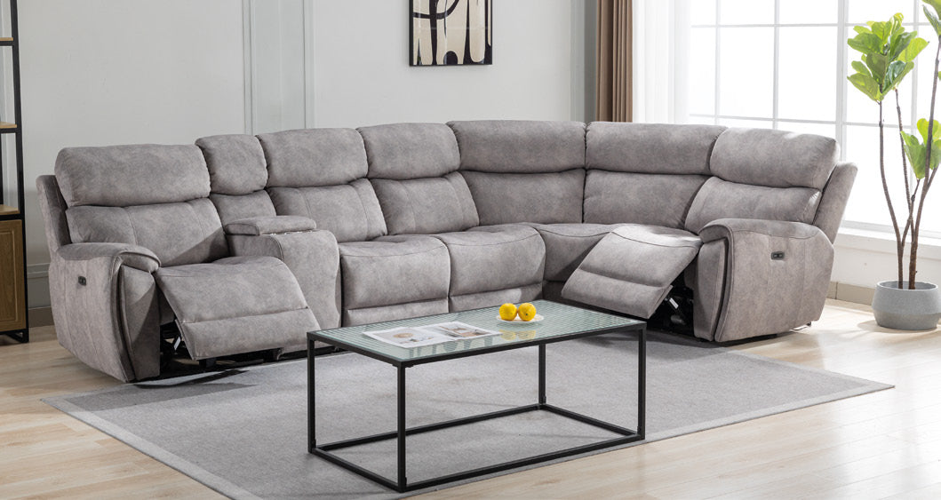 Seville Suede Corner Sofa