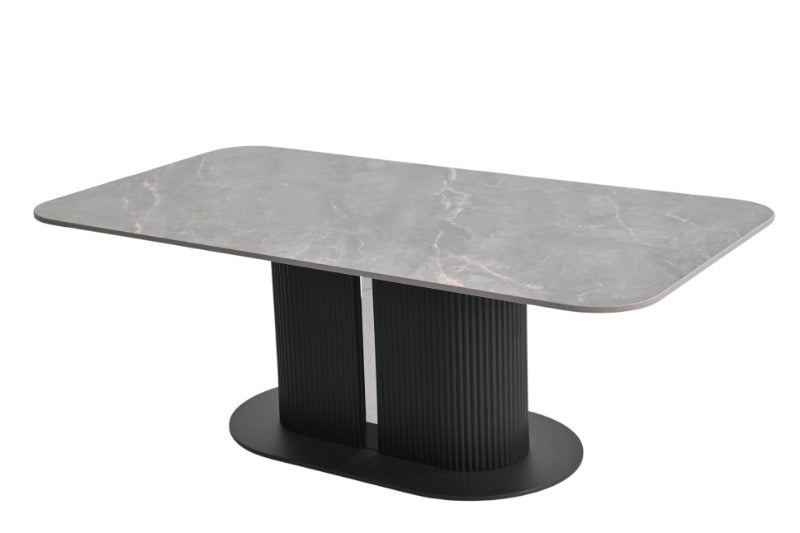 Cindy Grey Ceramic Dining Table