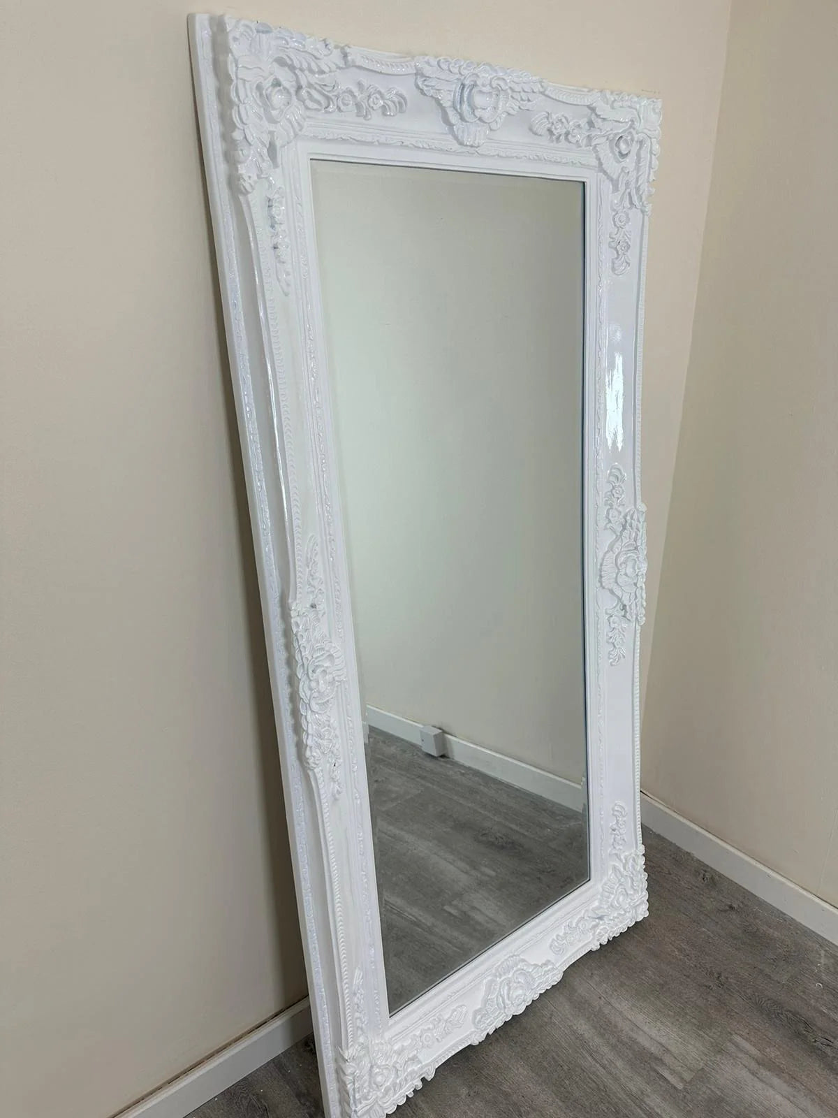 Carved French style mirror