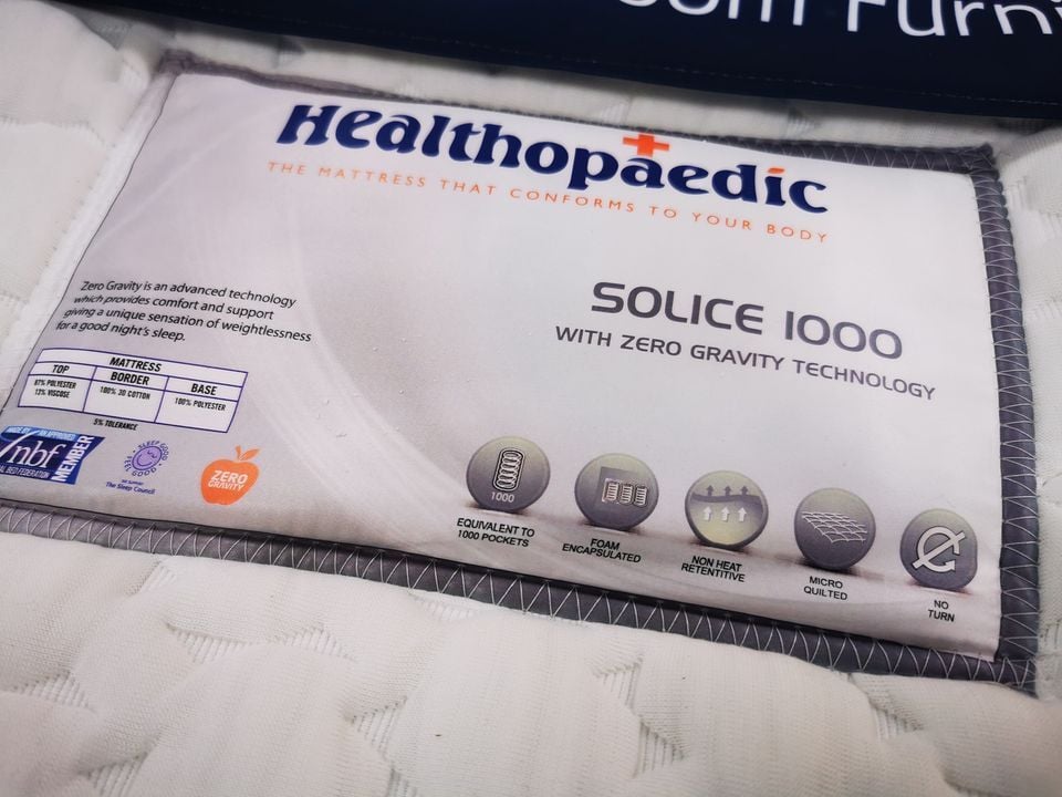 Healthopaedic Solice 1000 Pocket Spring Mattress