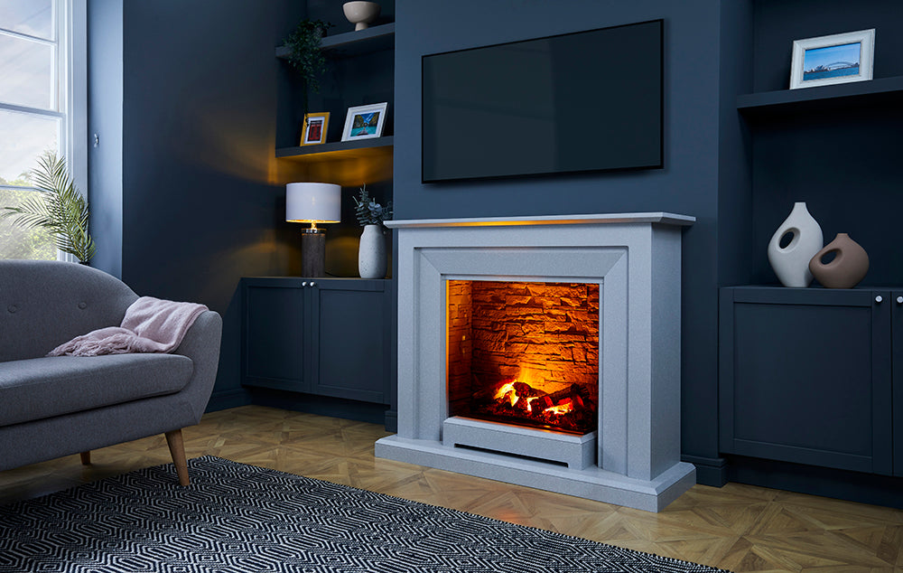 Naples Italian Electric Fireplace