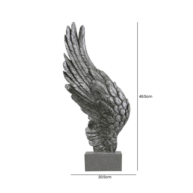 Left Angel Wing Decor