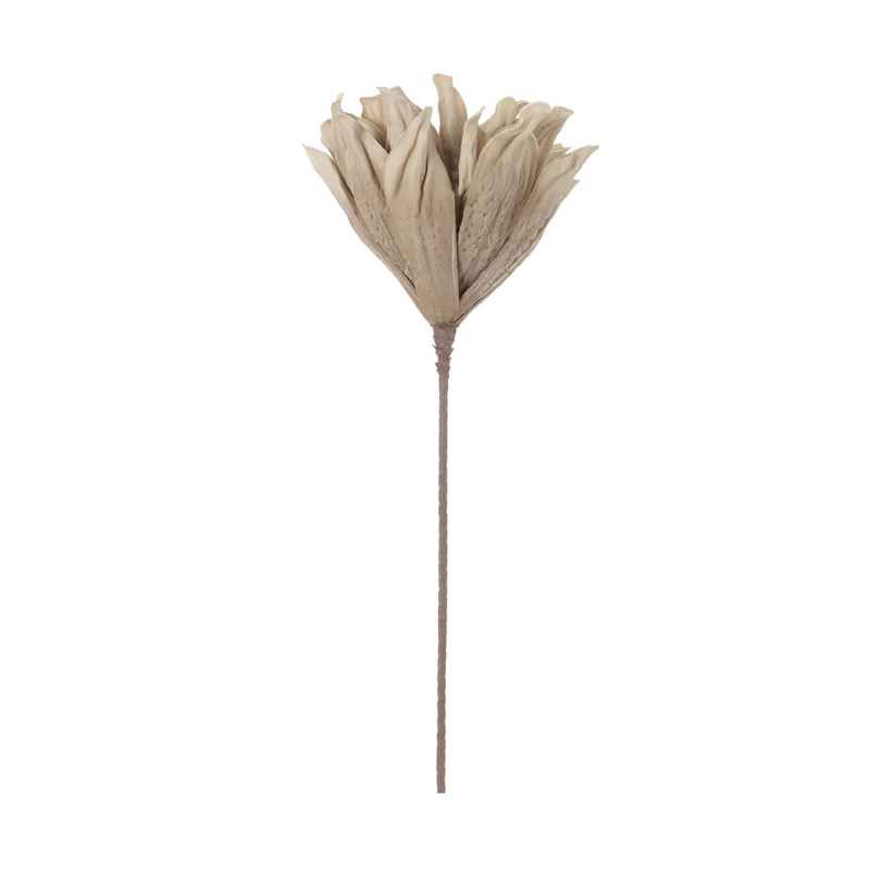 81cm Grey Foam Dahlia