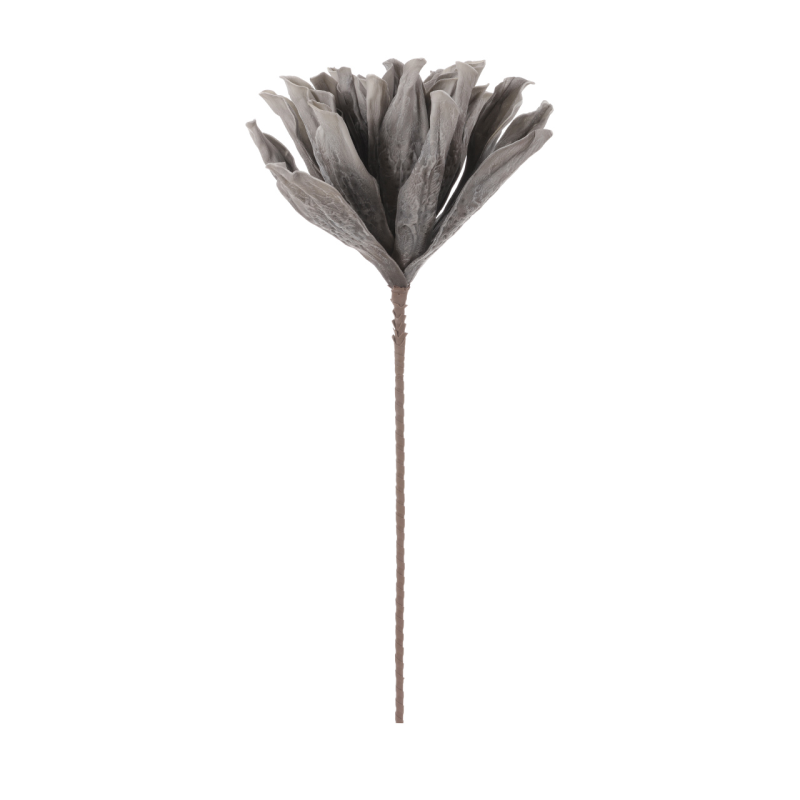81cm Grey Foam Dahlia