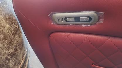 Red Leather 3-seater Electric Recliner Sofa