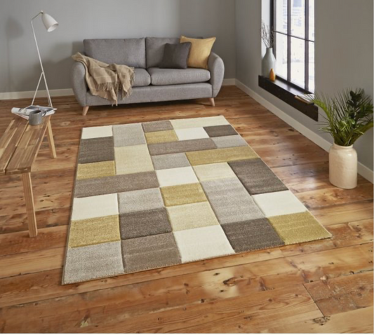 Brooklyn Beige/Yellow Rug