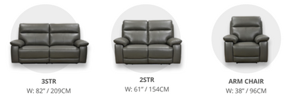 Brooklyn Genuine Leather Sofa Range