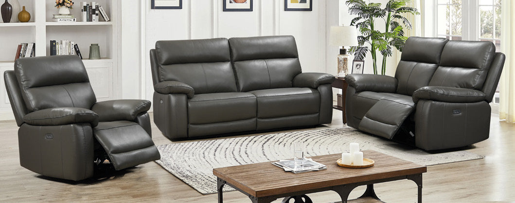 Brooklyn Genuine Leather Sofa Range