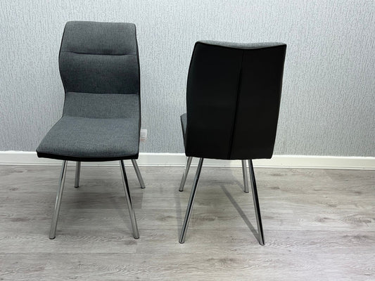 Zermatt Grey Fabric Dining Chair