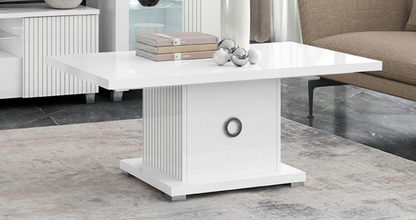 Elite Italian White Coffee Table
