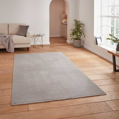 Flores Grey Rug