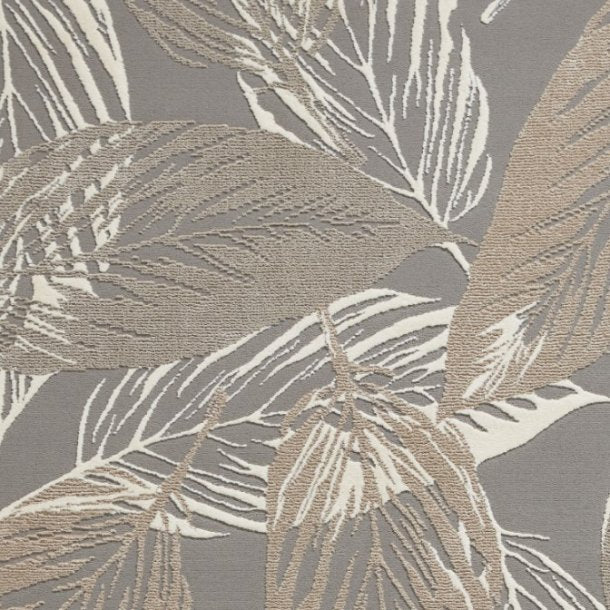 Flores Leaf Grey Rug