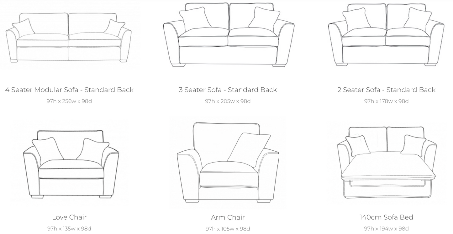 Fantasia Sofa Range