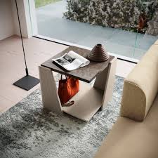 Fidia Day Toffee Cannetè Lamp Table