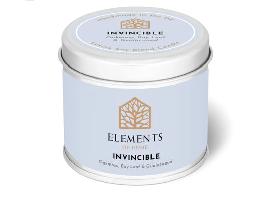 180g Invincible Colour Tin Candle