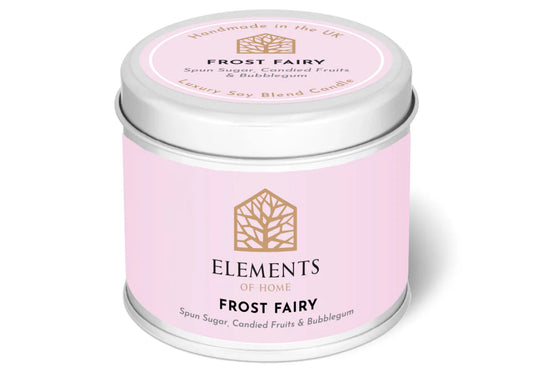 180g Frost Fairy Colour Tin Candle