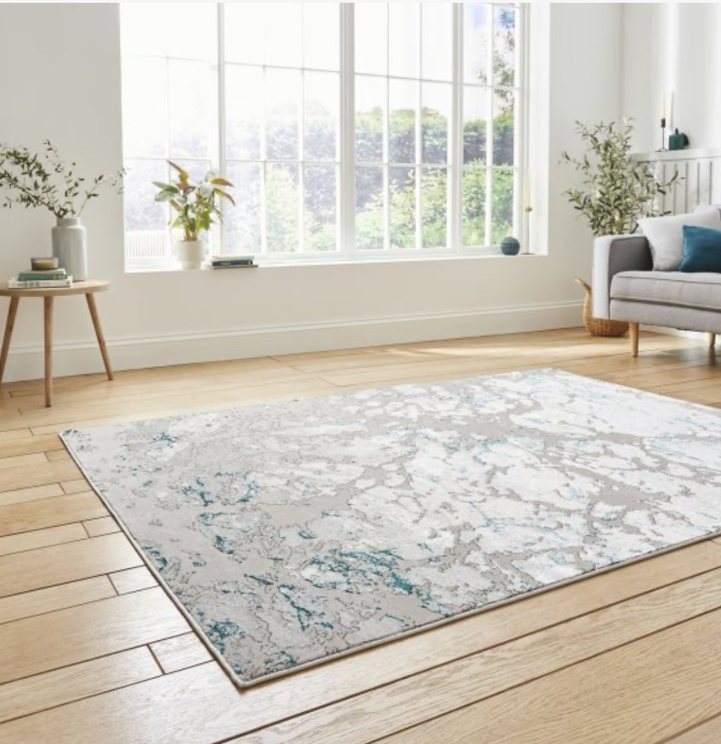Apollo Grey/Blue Rug