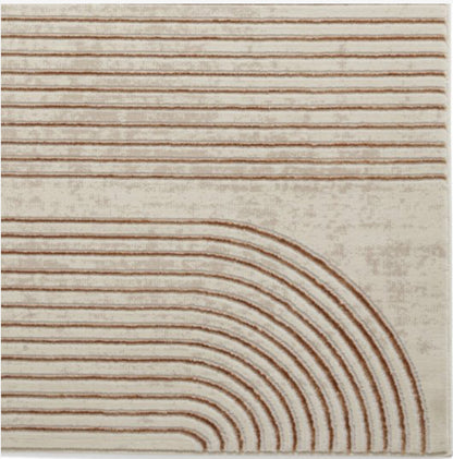Apollo Bronze/Grey Linear Rug