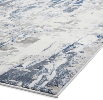 Apollo Grey/Navy Abstract Rug
