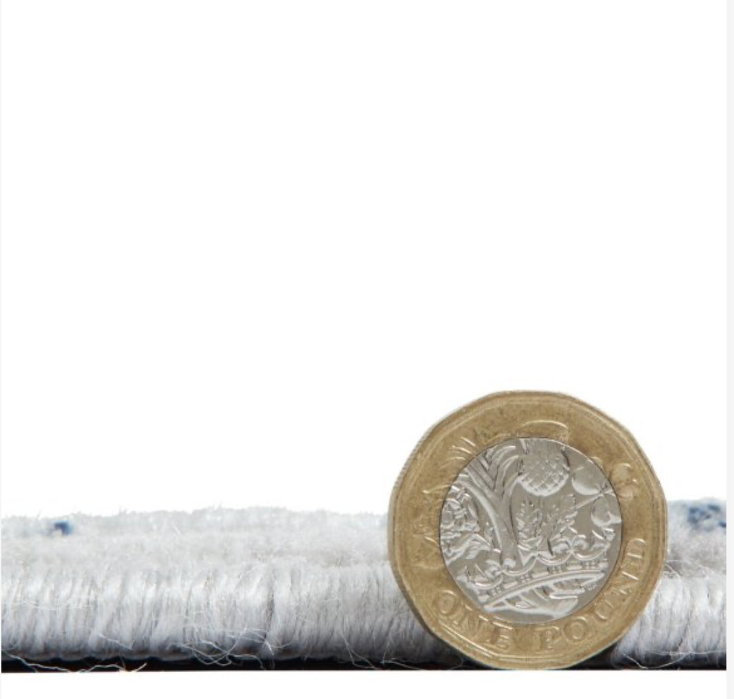 Apollo Grey/Navy Abstract Rug