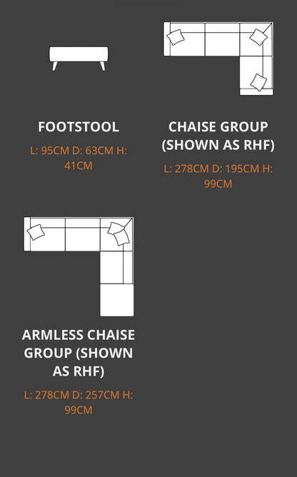 Melrose Corner Sofa Range