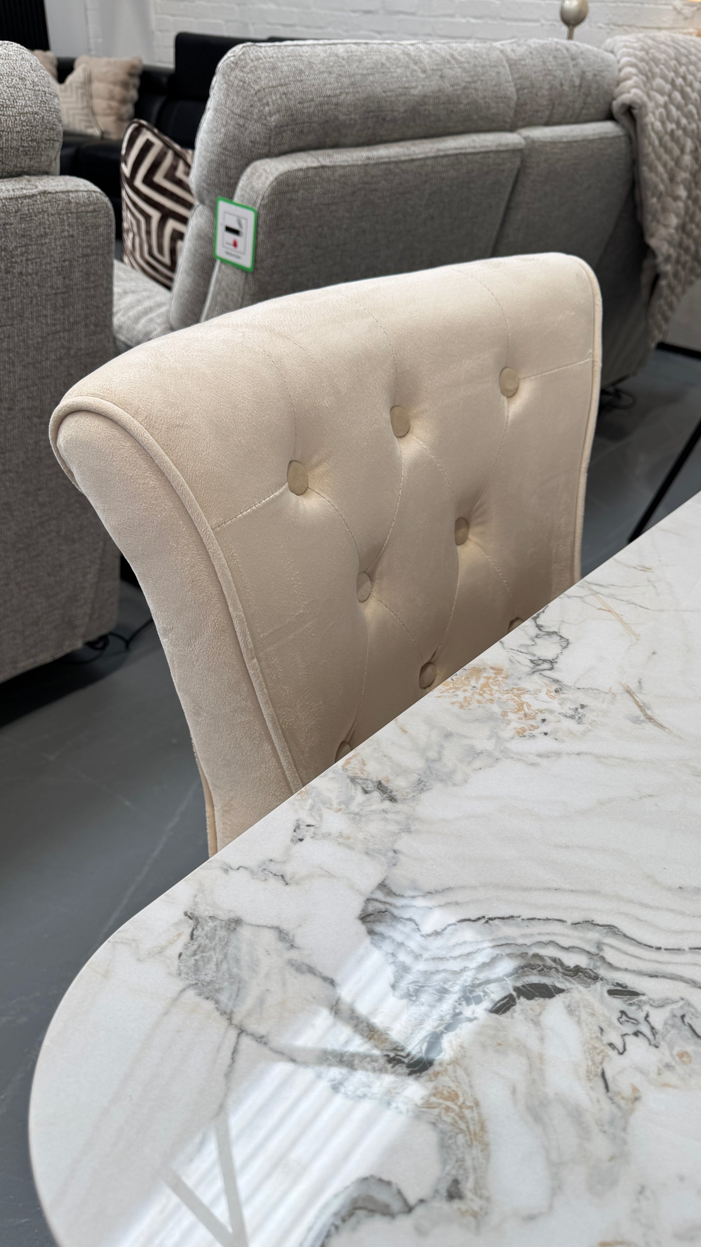 Sydney Ceramic Cream Dining Set