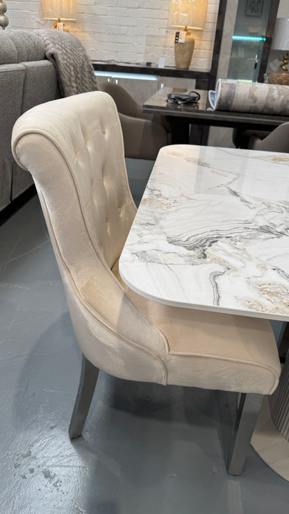 Sydney Ceramic Cream Dining Set
