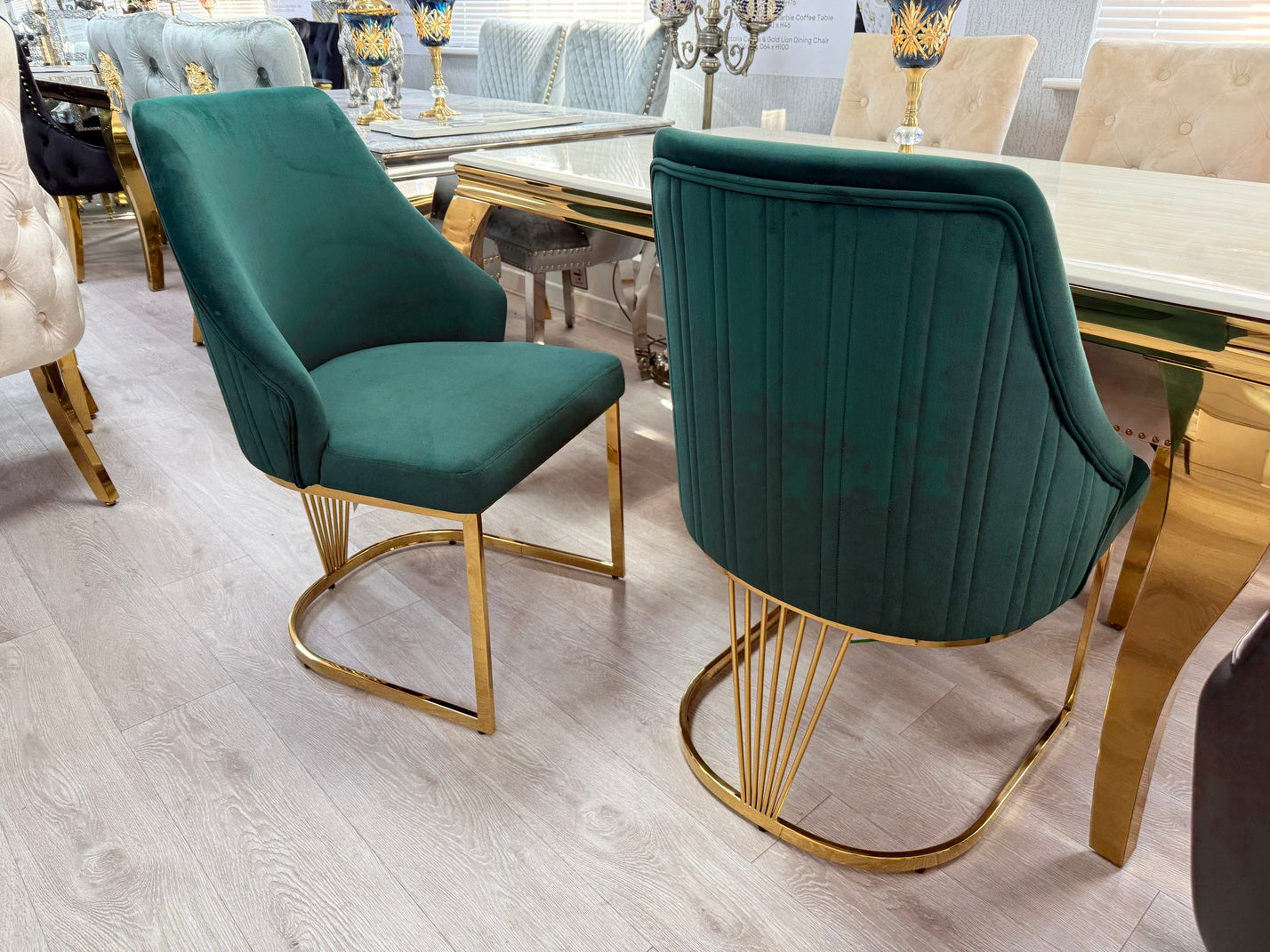 Lasco Velvet Dining Chair