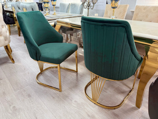 Lasco Velvet Dining Chair