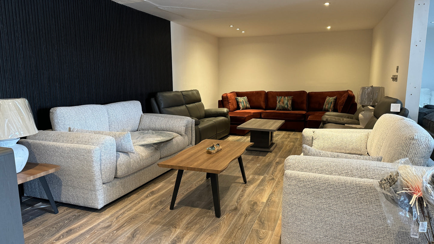 Natural Curved Coffee Table