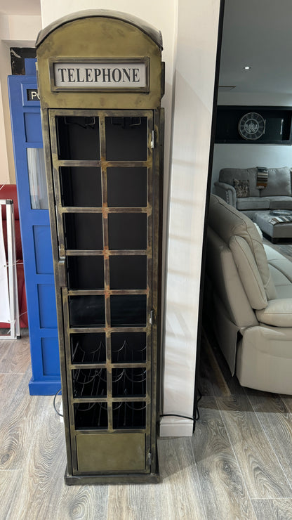 Telephone Booth Retro Bar