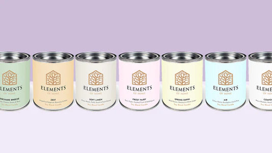 180g colour tin candles