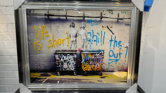 Banksy Life is Short Picture