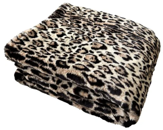 Leopard Blanket Throw