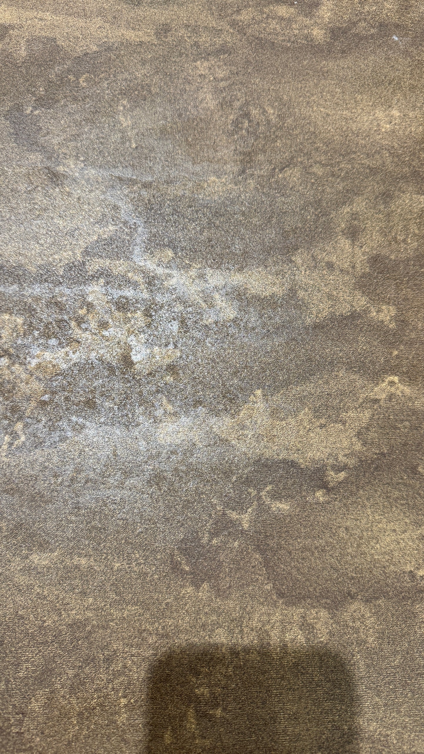 3 Drawer Bedside Cabinet Rust & Cashmere Gloss