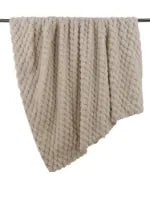 Paul Moneypenny Koochikoo Blanket Throw Taupe